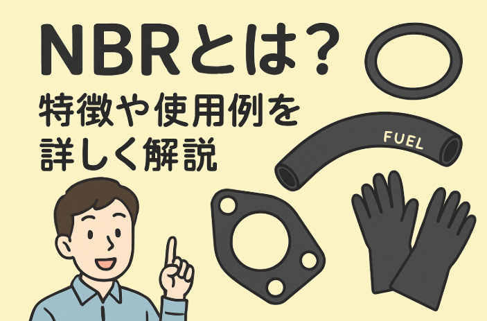 NBR(ニトリルゴム)とは？特徴や使用例を詳しく解説 │ 木成ゴム株式会社｜樹脂、ゴム、金属、その他あらゆる材質を最適加工