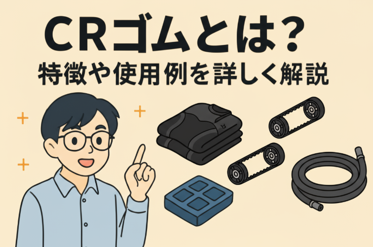 CRゴムとは？特徴や使用例を詳しく解説