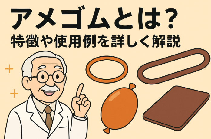 アメゴム(飴ゴム)とは？特徴や使用例を詳しく解説