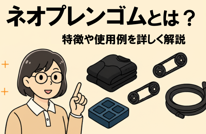 ネオプレンゴムとは？特徴や使用例を詳しく解説