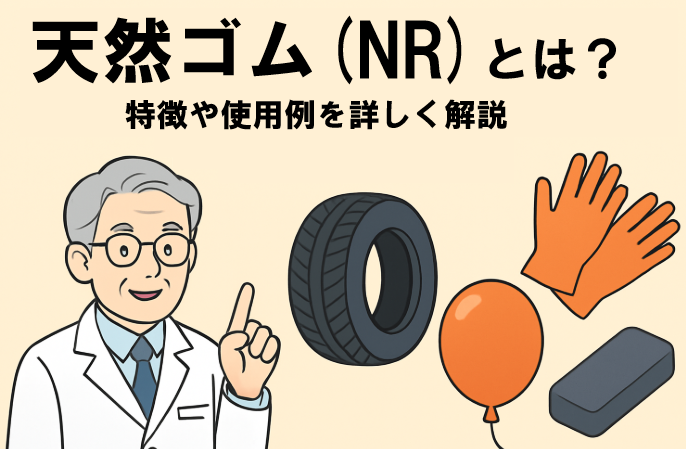天然ゴム(NR)とは？特徴や使用例を詳しく解説