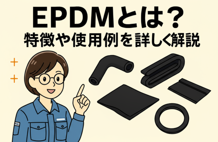 EPDM(エチレンプロプレンゴム)とは？特徴・使用例を解説