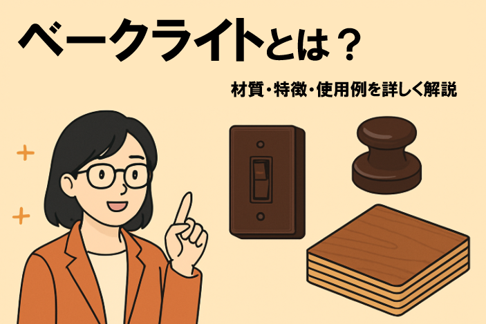 ベークライトとは？材質・特徴・使用例を詳しく解説