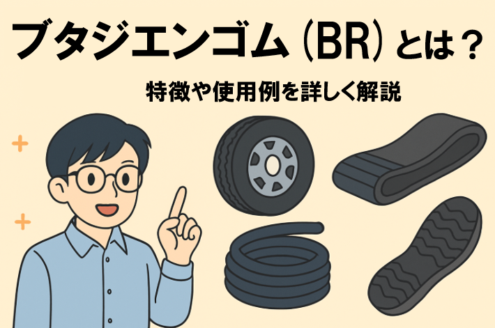 ブタジエンゴム(BR)とは？特徴や使用例を詳しく解説