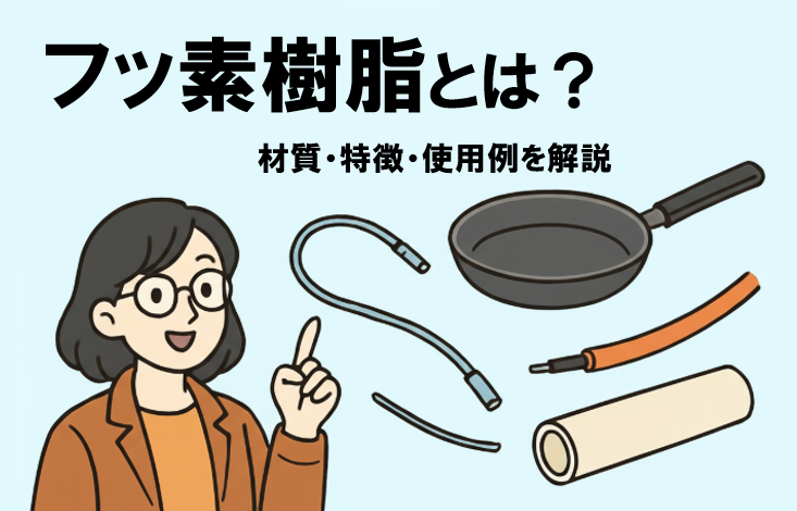 フッ素樹脂とは？材質・特徴・使用例を解説