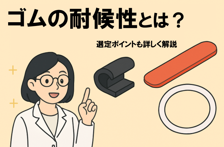 ウレタンゴムの耐候性は？他材質との違いも解説