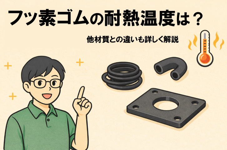 フッ素ゴムの耐熱温度は？他材質との違いも詳しく解説
