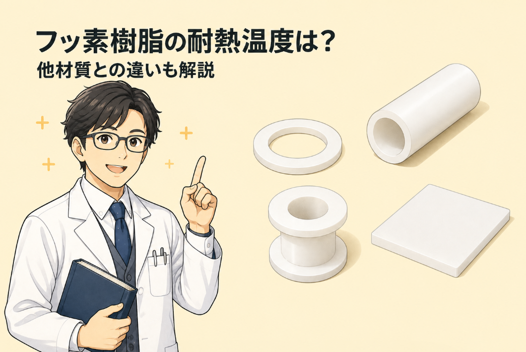 フッ素樹脂の耐熱温度は？他材質との違いも詳しく解説