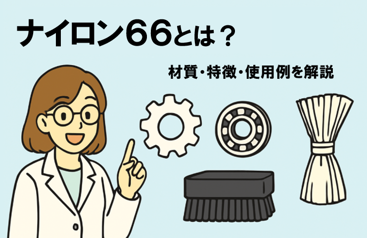ナイロン66とは？材質・特徴・使用例を解説