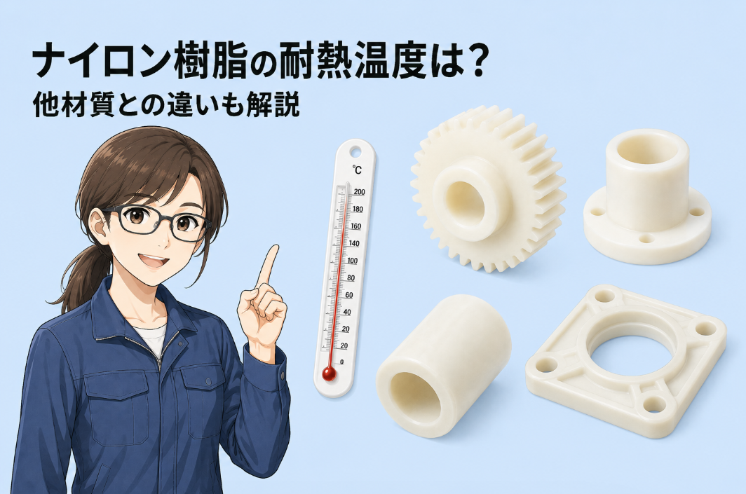 ナイロン樹脂の耐熱温度は？他材質との違いも詳しく解説