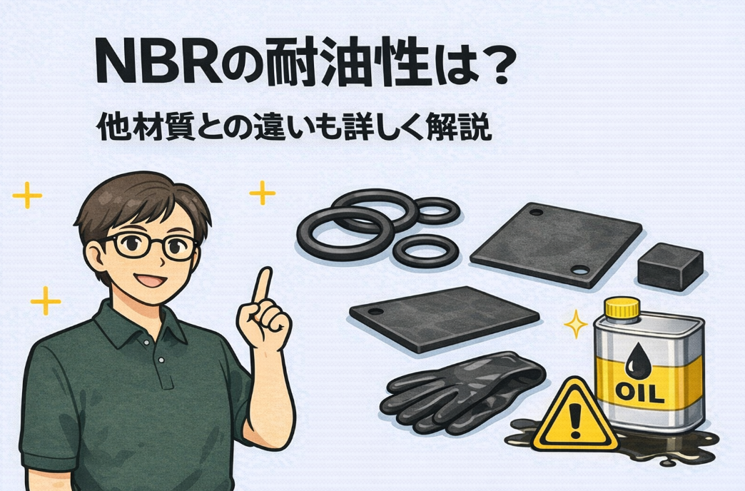 NBRの耐油性は？他材質との違いも詳しく解説
