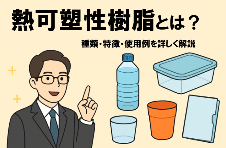 熱可塑性樹脂とは？種類・特徴・使用例を詳しく解説