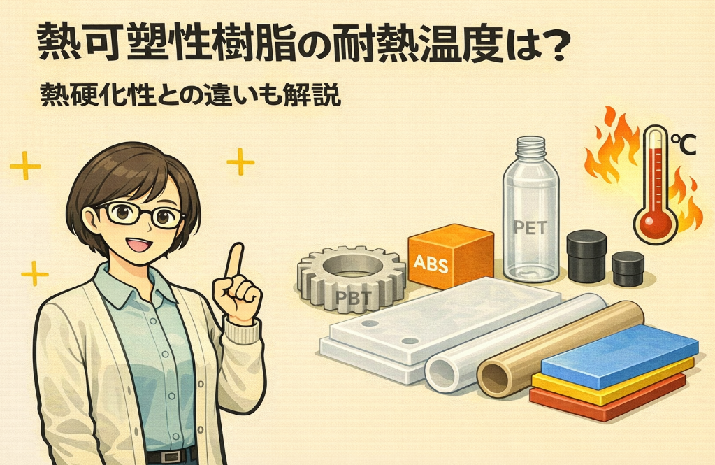 熱可塑性樹脂の耐熱温度は？熱硬化性との違いも解説