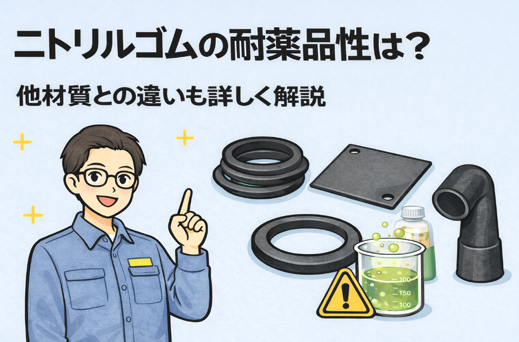 ニトリルゴムの耐薬品性は?他材質との違いも詳しく解説