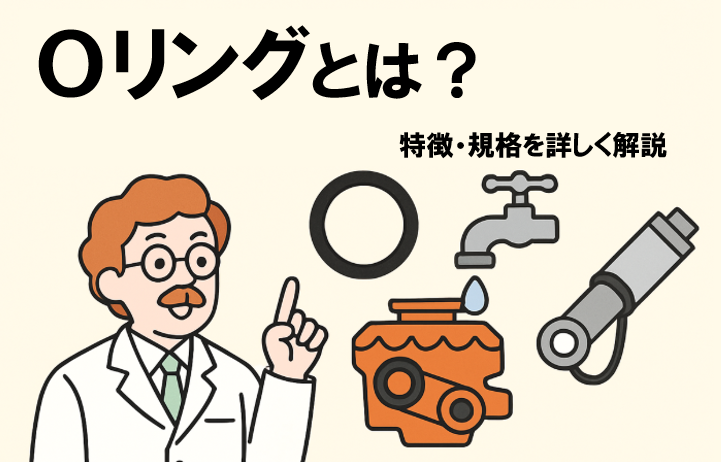 Oリングとは？特徴や規格を詳しく解説
