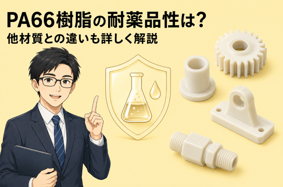 PA66の耐薬品性は?他材質との違いも詳しく解説