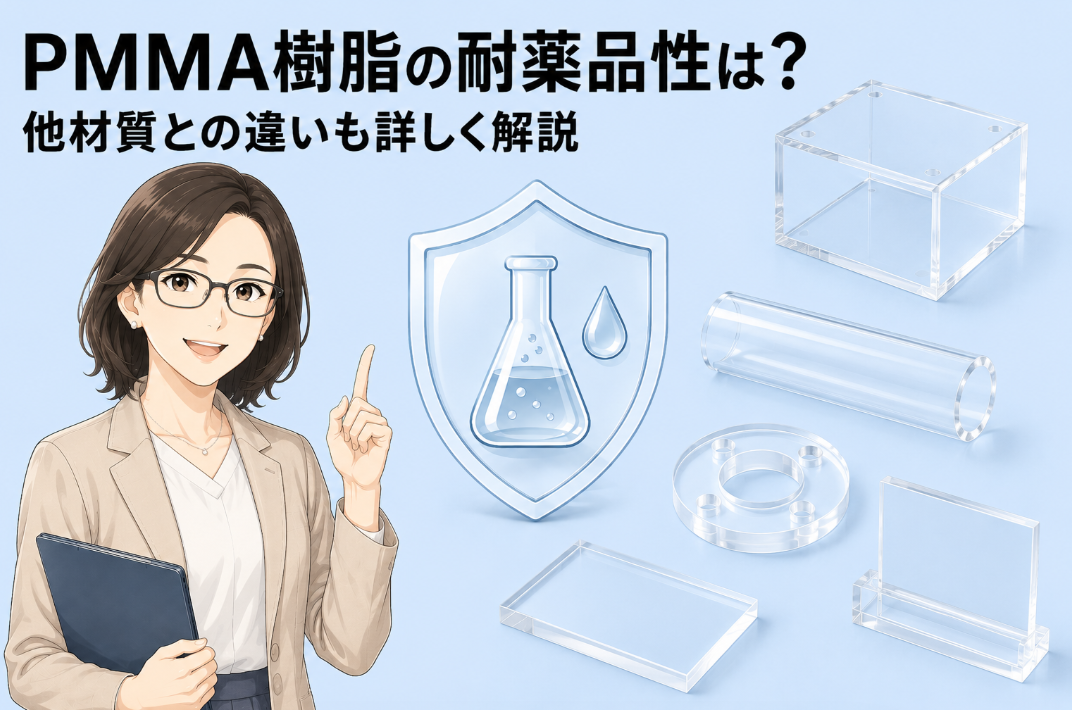 PMMAの耐薬品性は？他材質との違いも詳しく解説