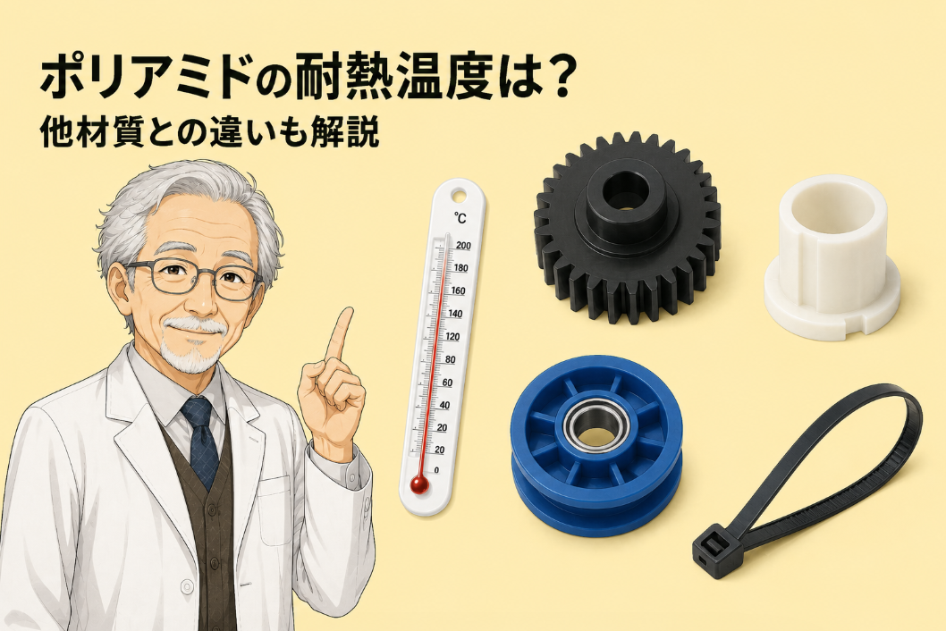 ポリアミドの耐熱温度は？他材質との違いも詳しく解説