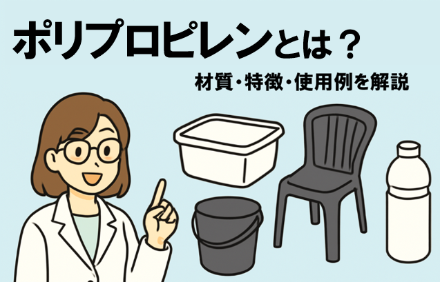 ポリプロピレンとは？材質・特徴・使用例を解説