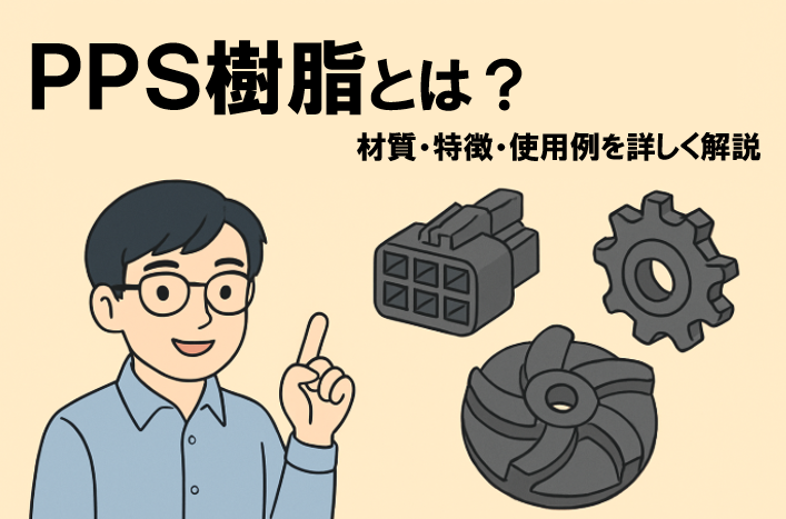PPS樹脂とは？材質・特徴・使用例を詳しく解説