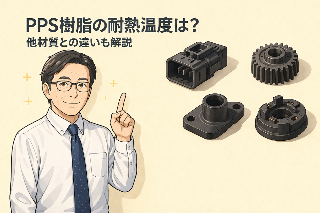 PPS樹脂の耐熱温度は？他材質との違いも詳しく解説