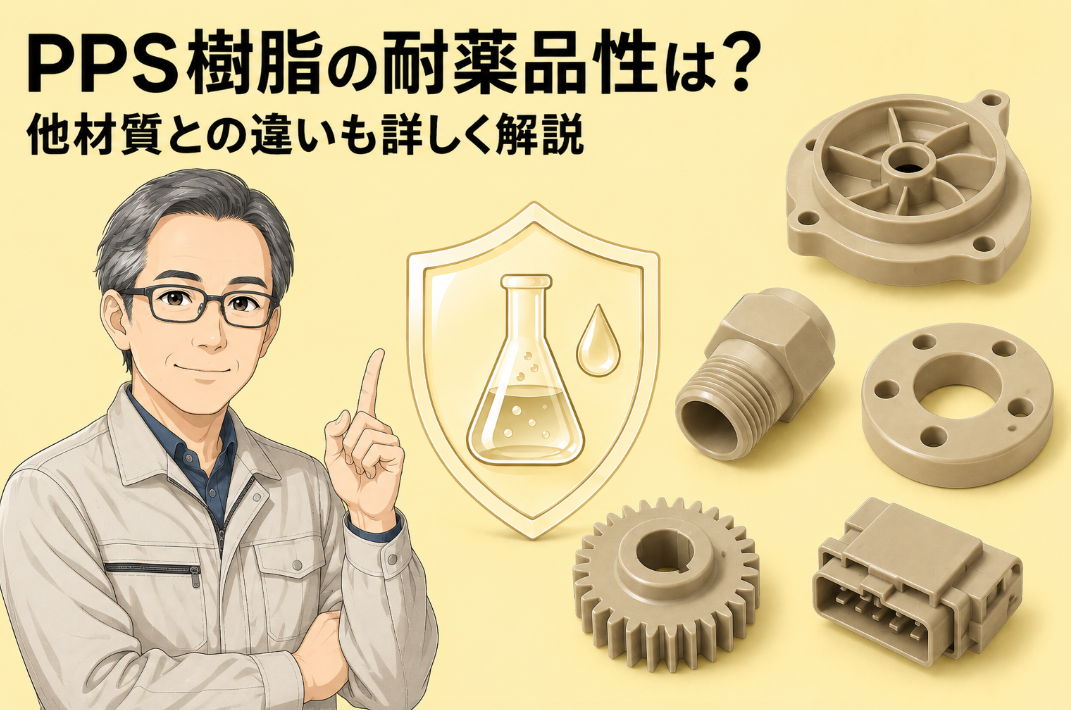 PPS樹脂の耐薬品性は？他材質との違いも詳しく解説