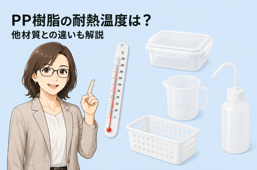PP樹脂の耐熱温度は？他材質との違いも詳しく解説