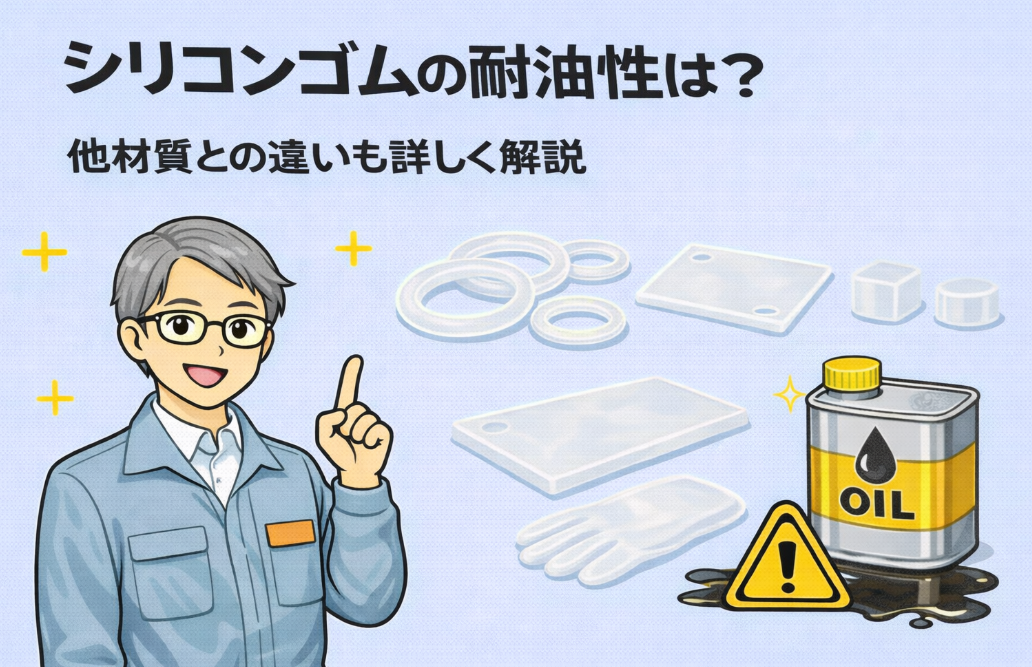 ブチルゴムの耐油性は？他材質との違いも詳しく解説