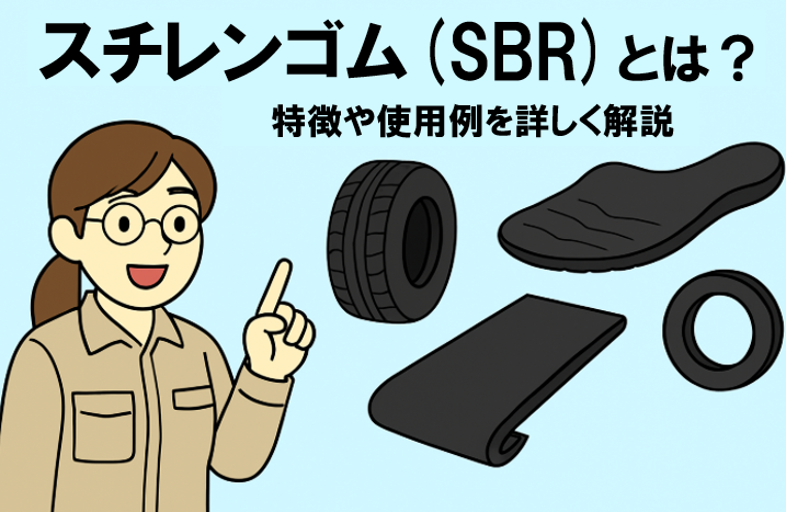 スチレンゴム(SBR)とは？特徴や使用例を詳しく解説