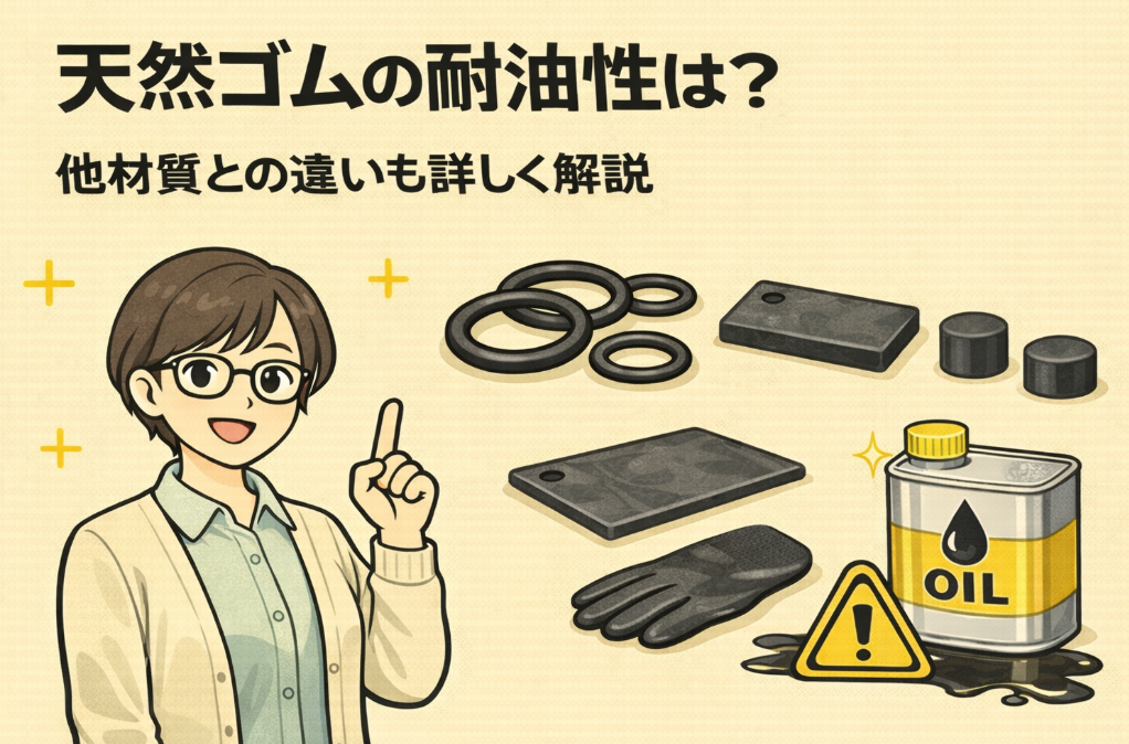 ブチルゴムの耐油性は？他材質との違いも詳しく解説
