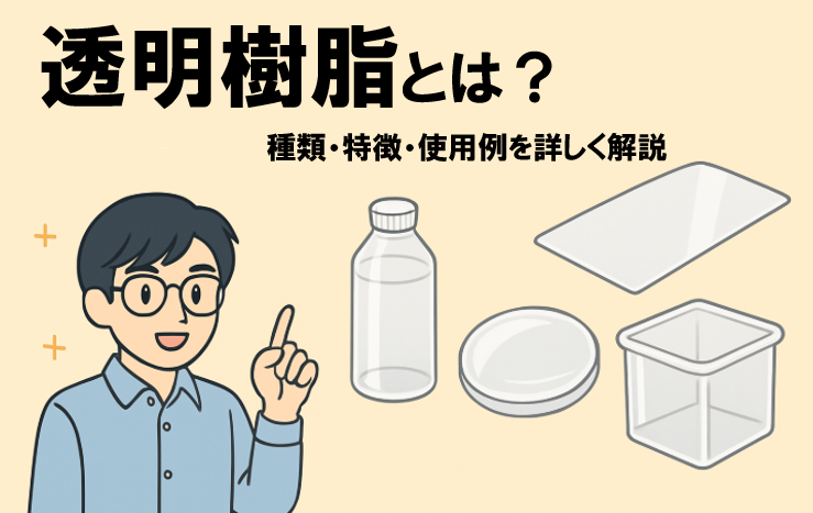 透明樹脂とは？種類・特徴・使用例を詳しく解説